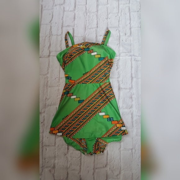 Vintage Waterclothes Oleg Cassini Swimsuit 1960s
